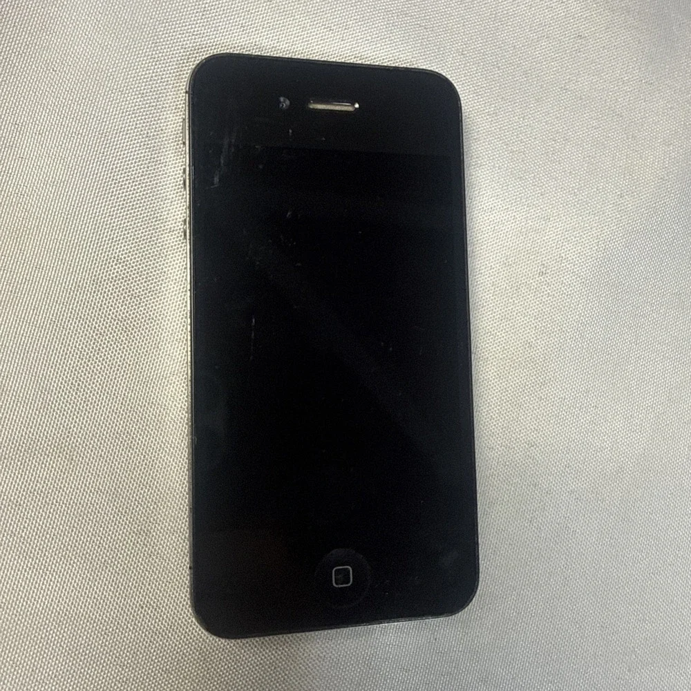 Apple iPhone 4 (Model A1349) Black - FOR PARTS ONLY - Untested / Scratched
